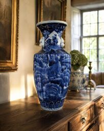 Veľká japonská porcelánová váza (1880-1900)